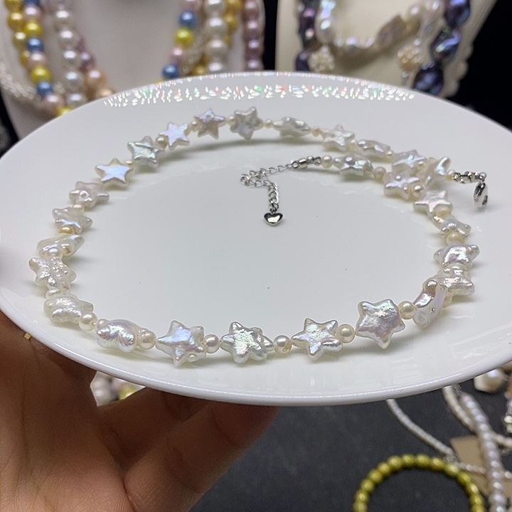 颈饰未镶嵌淡水珍珠