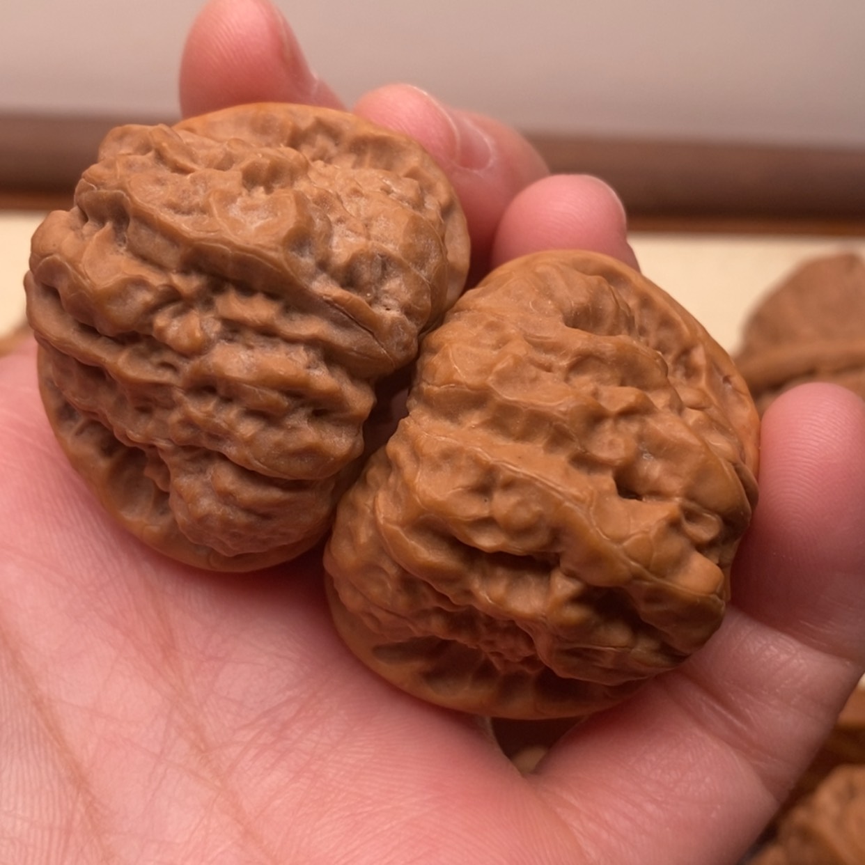 【闪购商品】把件文玩核桃边37左右