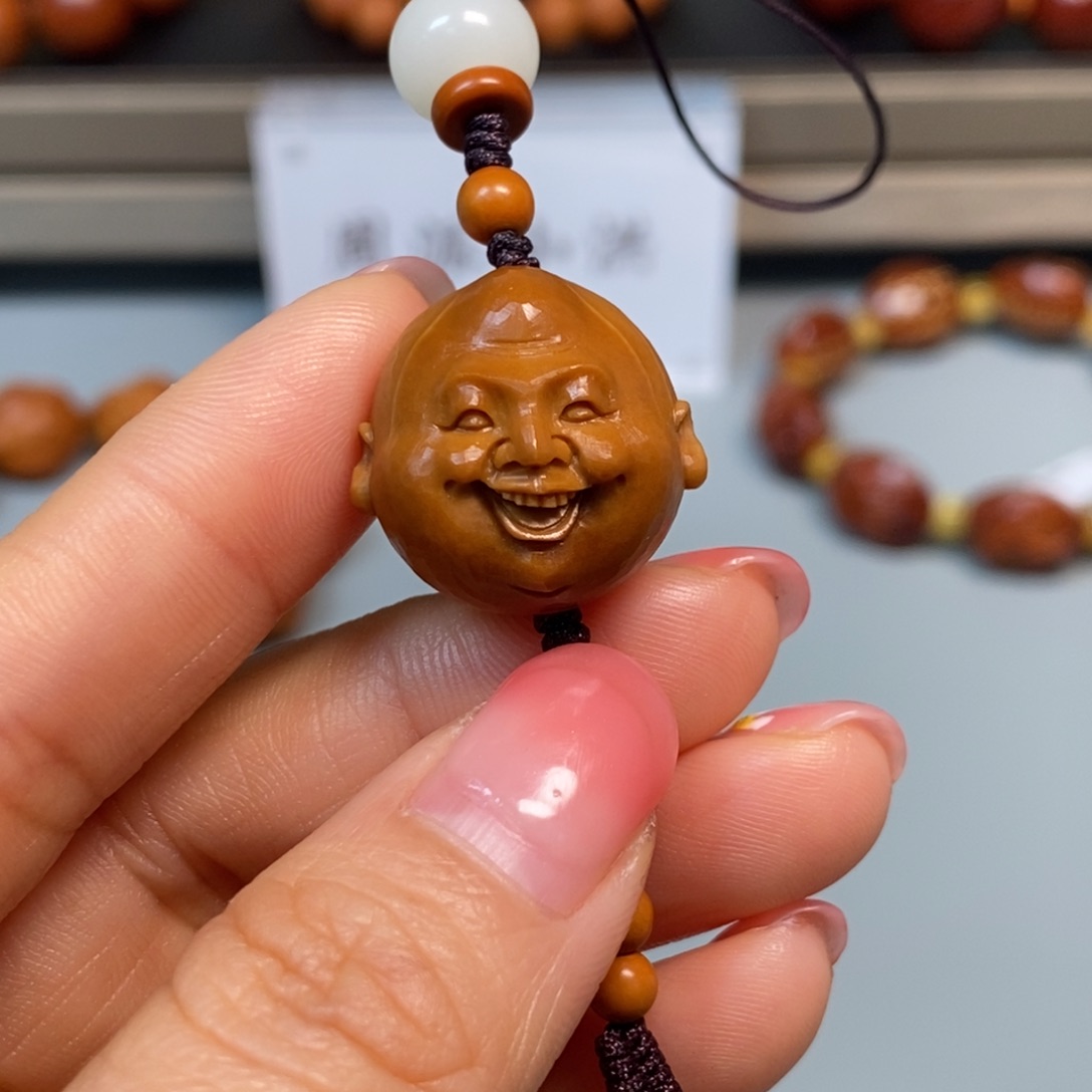 手串/手链橄榄核大师兄笑佛单子