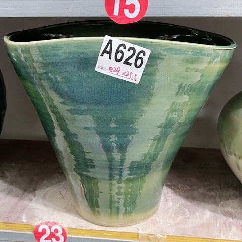 红陶景德镇陶瓷手工花盆