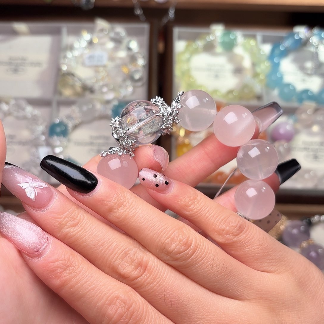 水晶手链合金王**娘手串