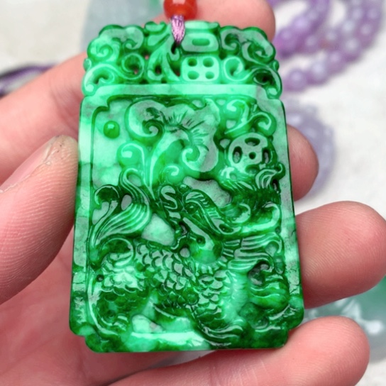 翡翠吊坠(不含链)未镶嵌