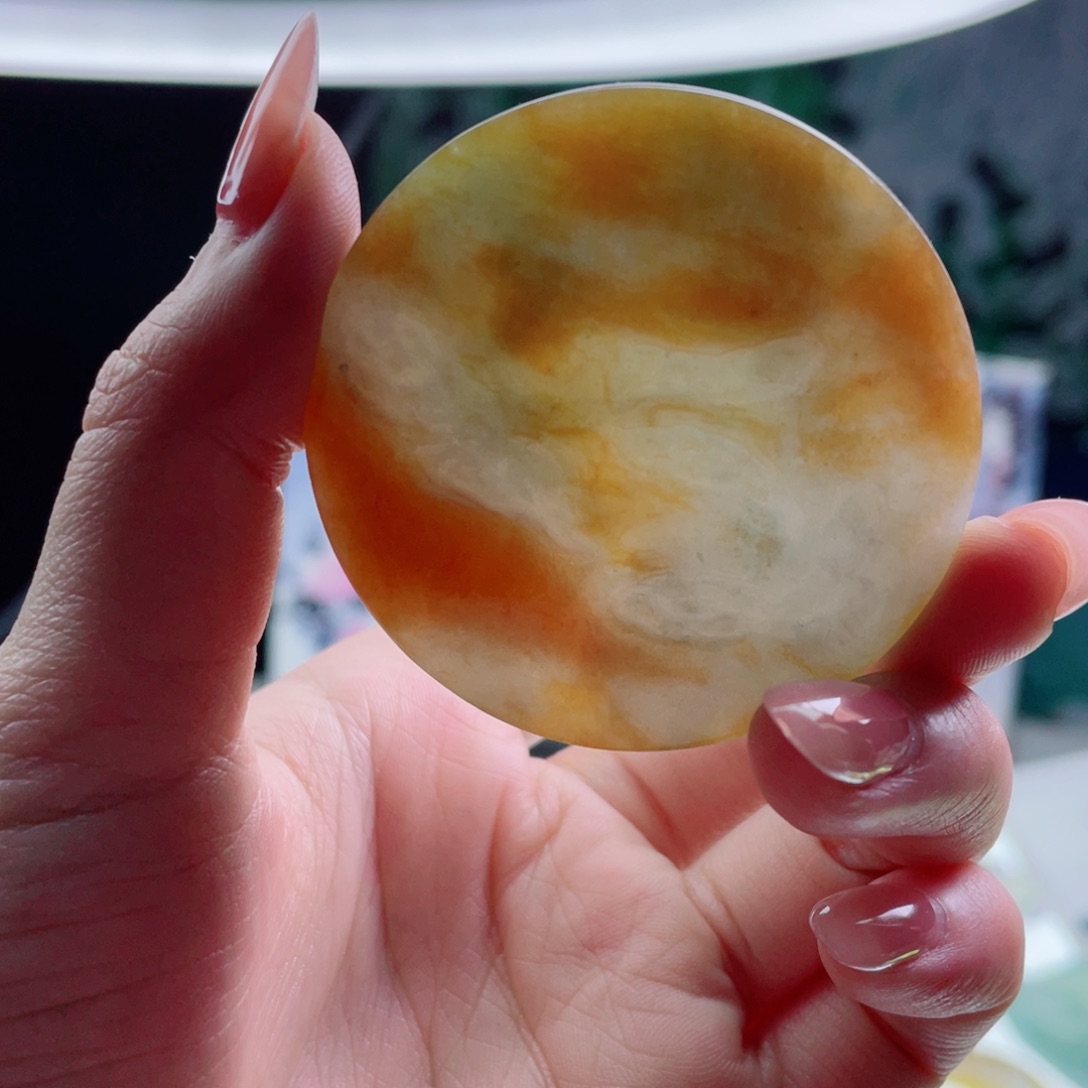 定制翡翠未镶嵌特色镯心包工