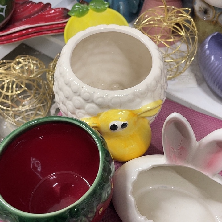 好***玲有机玻璃外贸瓷器瑕疵慎选