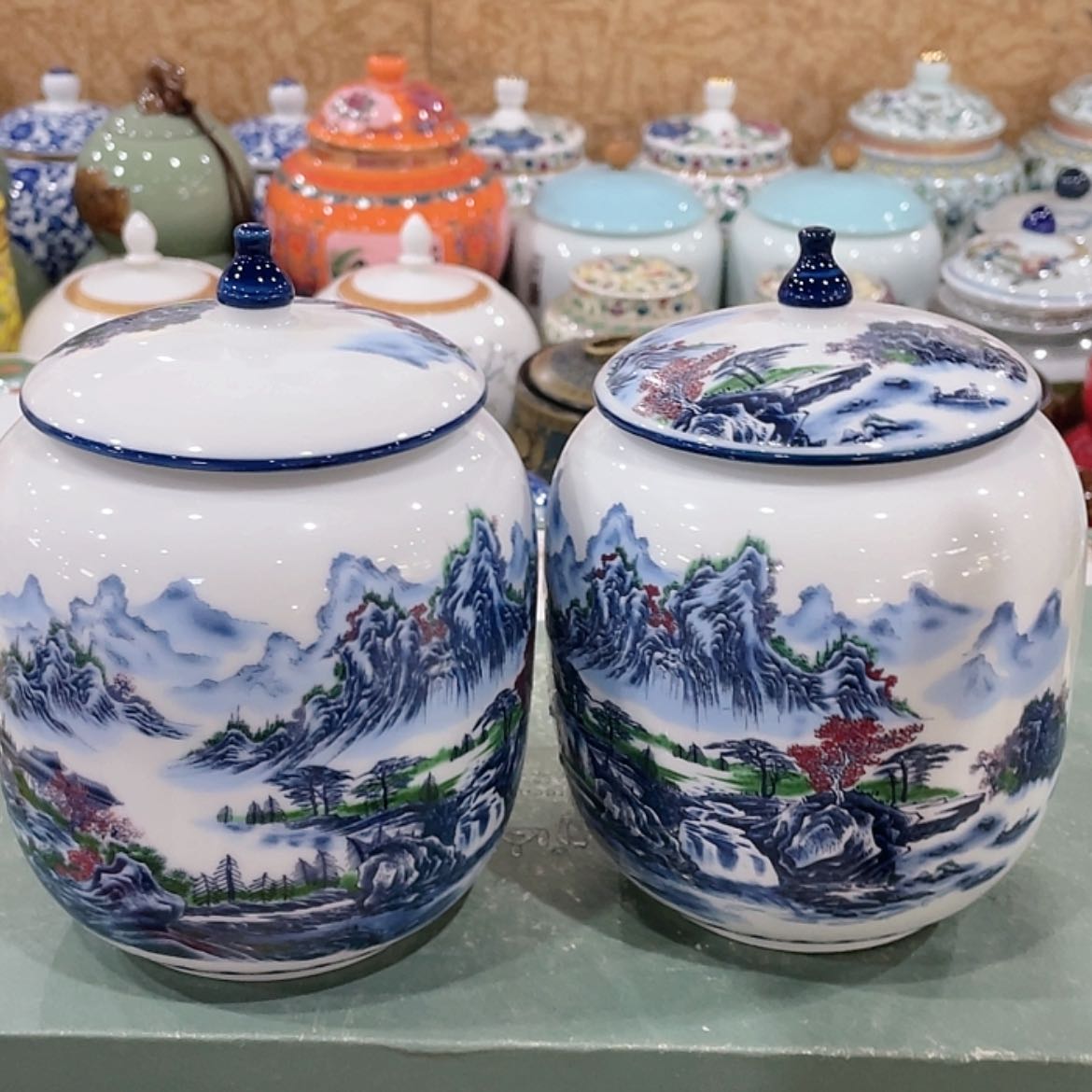 【闪购商品】罐陶瓷茶叶罐密封罐