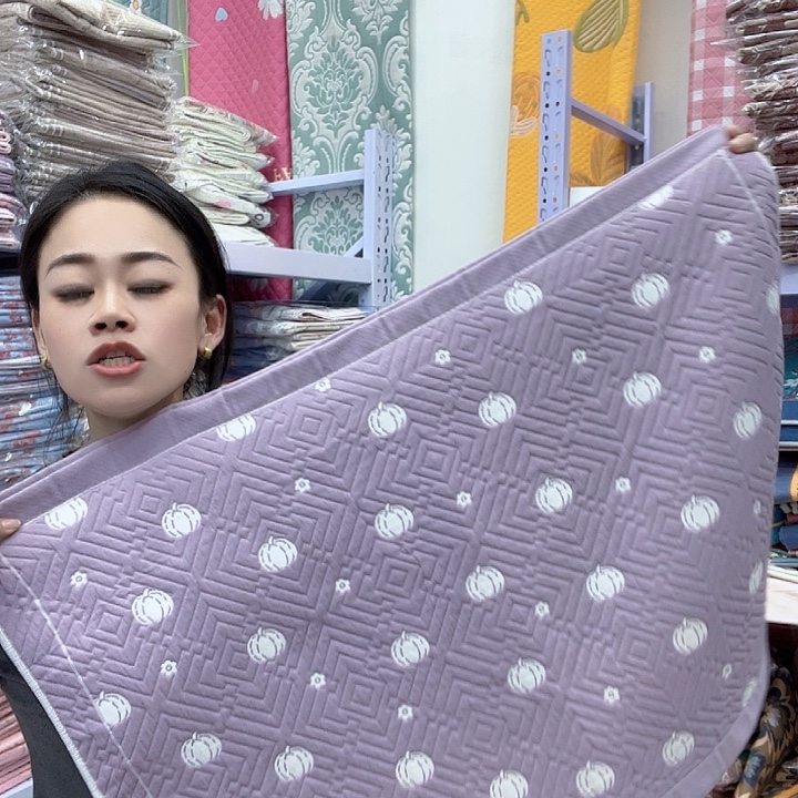 棉紫色大南瓜棉柔