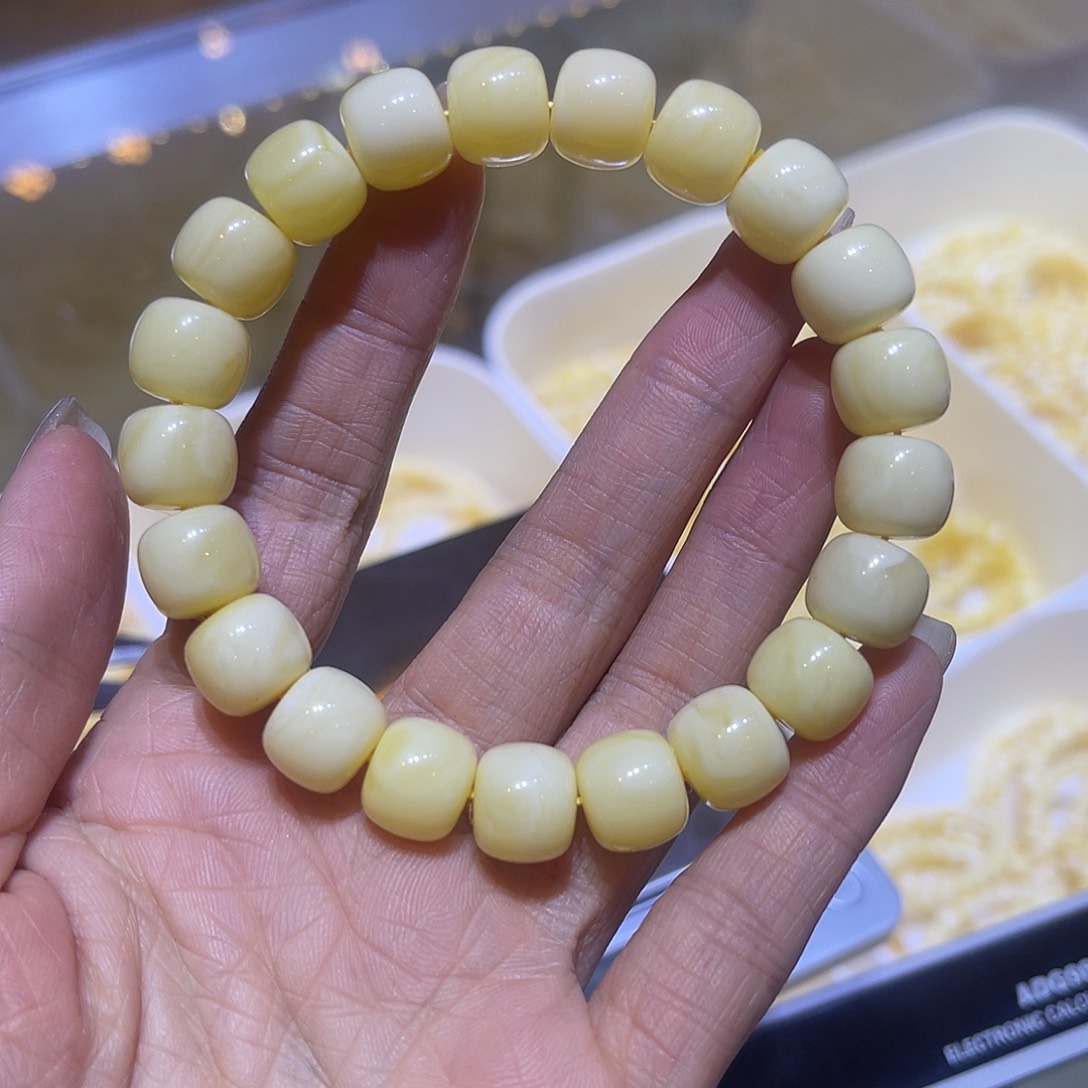 琥珀手链未镶嵌蜜蜡手串