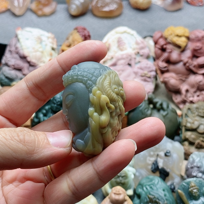 【闪购商品】未镶嵌吊坠定制石英质玉