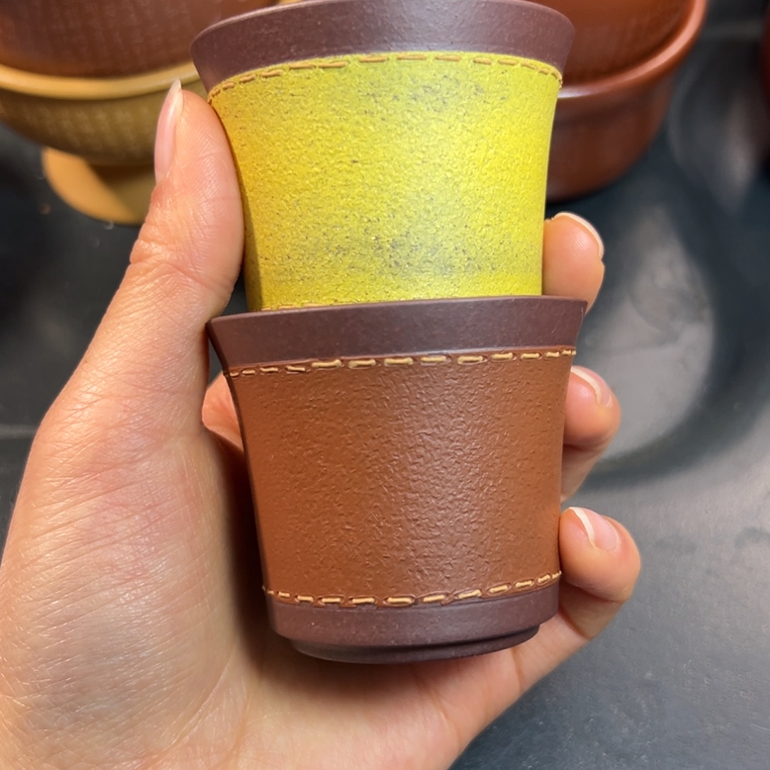 茶杯紫砂微瑕不退不换