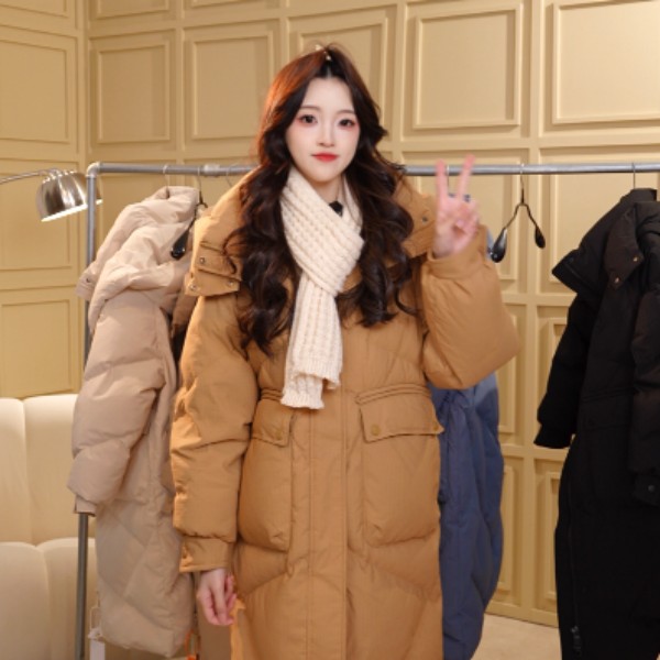 雪中飞2025冬季新款多色多尺码韩版时尚保暖女装羽绒服X30145339F