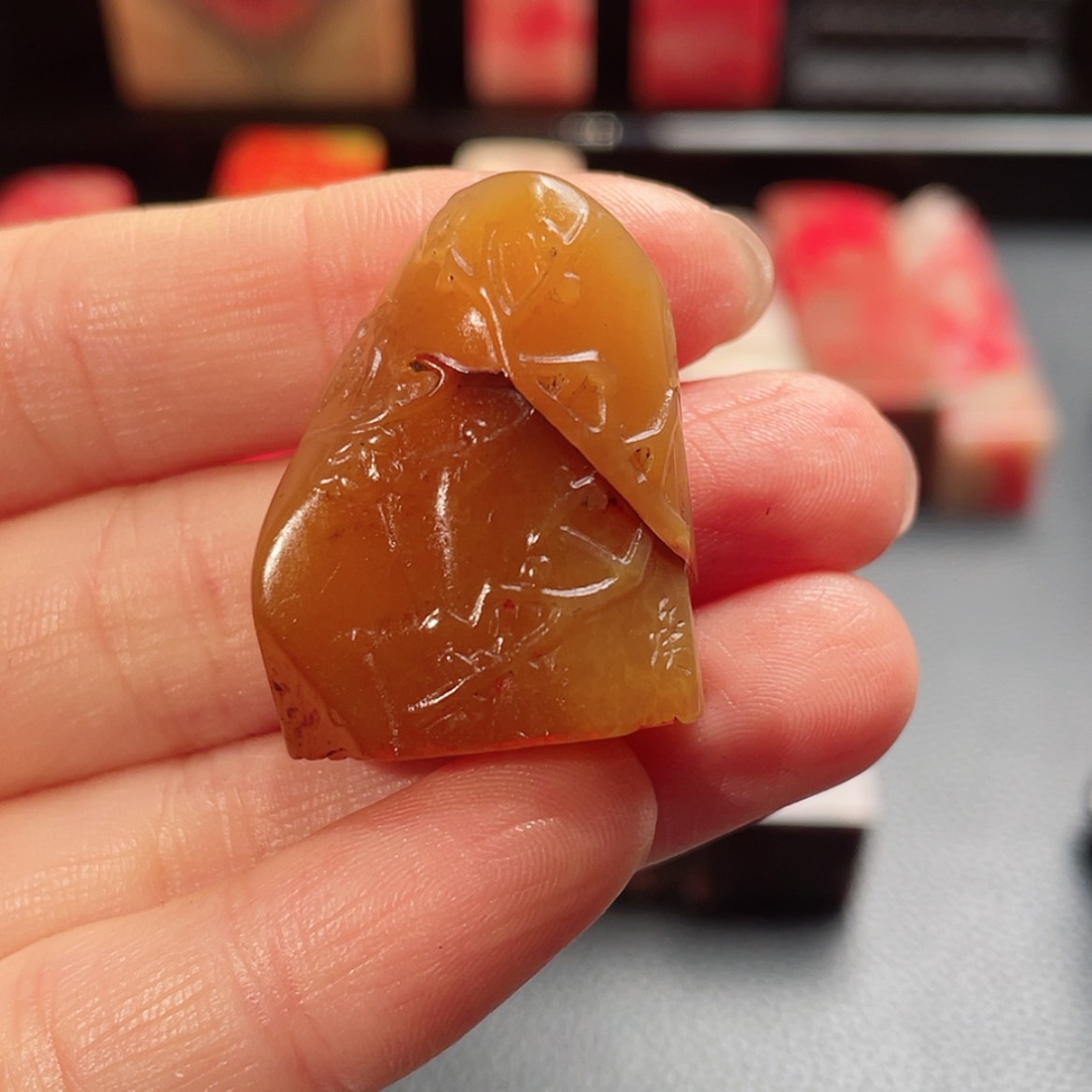 【闪购商品】田黄石成*邵氏田黄印章