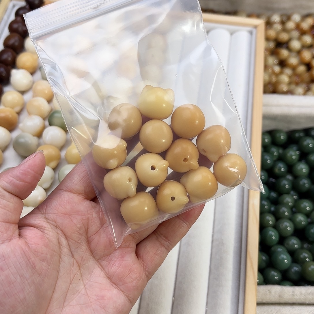 菩提根/象牙果手串伟*卡18猫头13颗默认微瑕