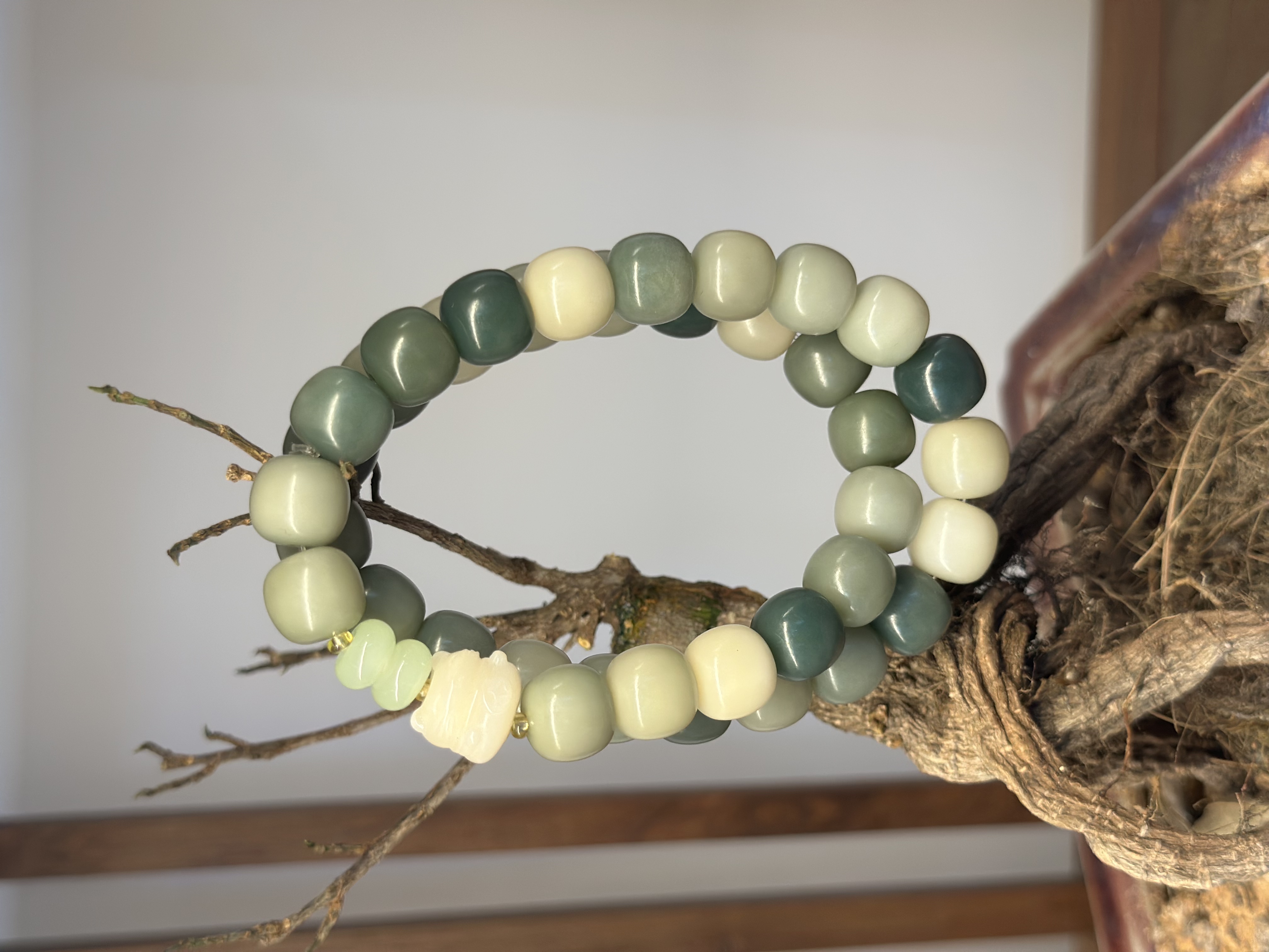 XD629 精美菩提双圈手串（无礼盒）