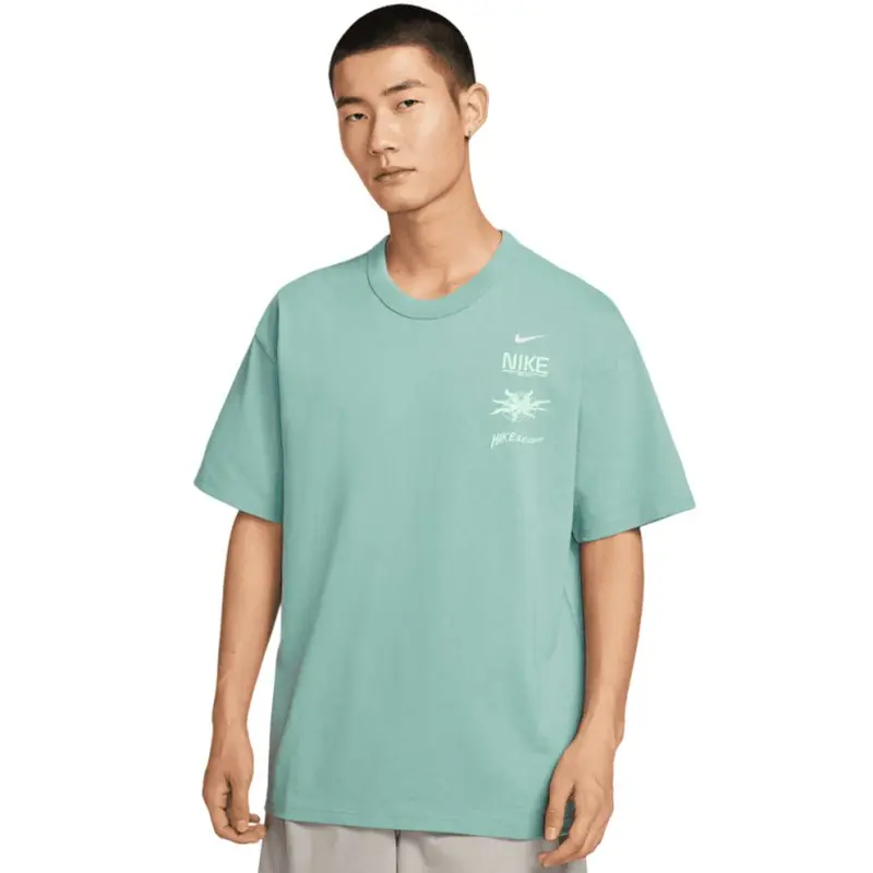 NIKE/耐克男子夏季圆领简约印花宽松运动T恤休闲短袖IH8659017