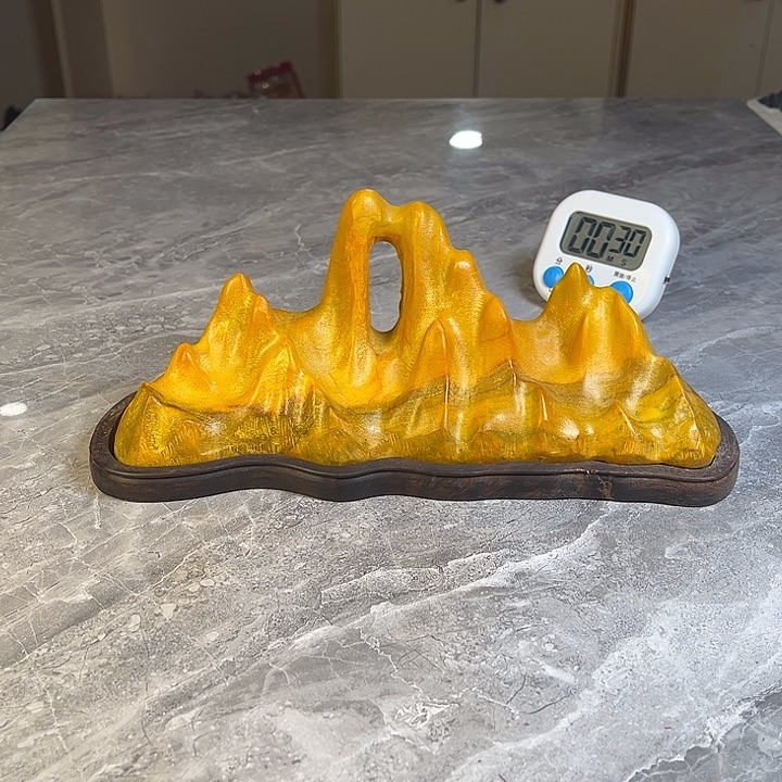 王***者奇石茶宠鱼缸文房摆件