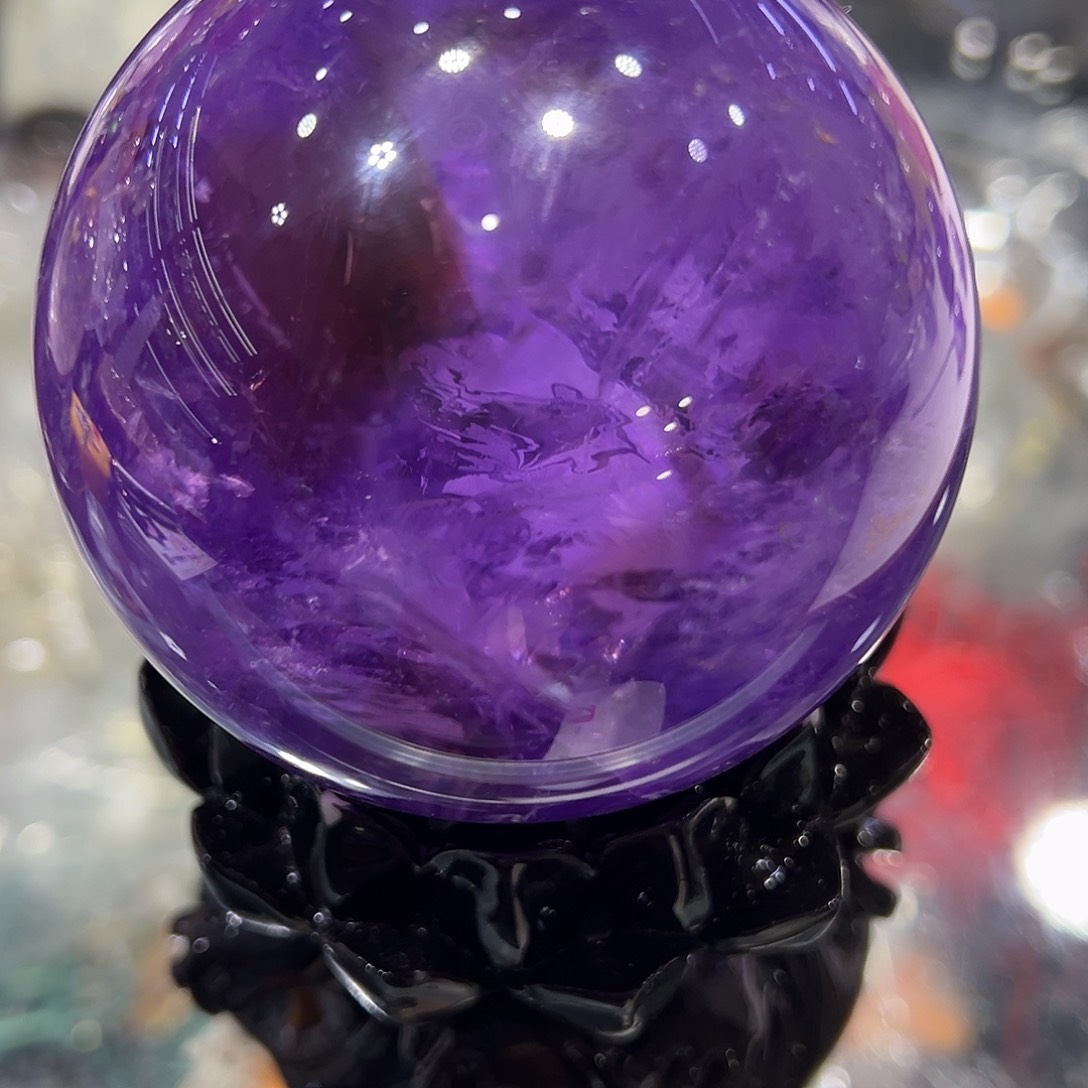 水晶水晶球摆件未镶嵌
