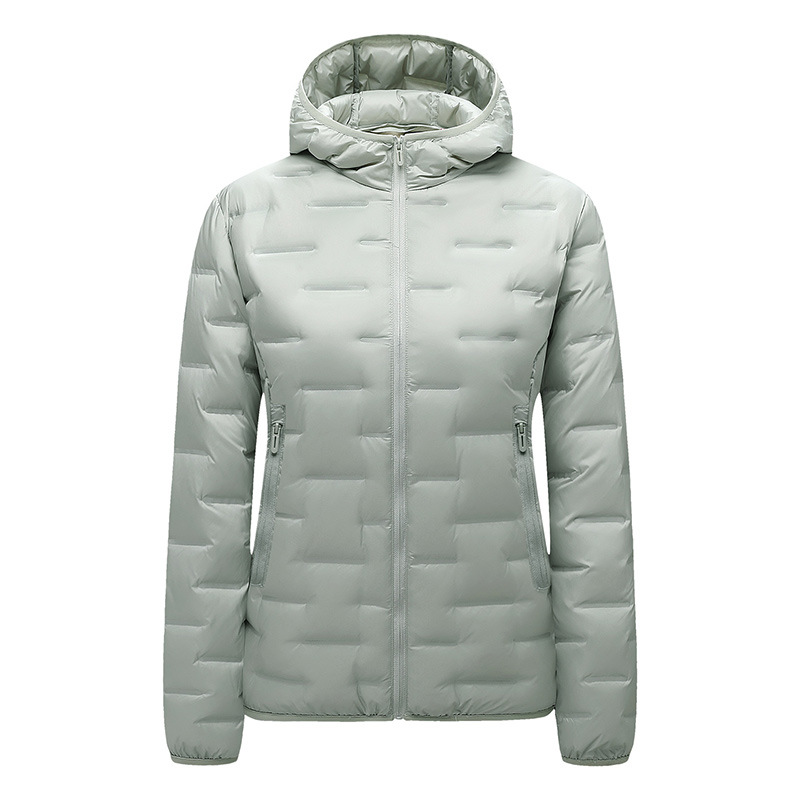 女款轻薄羽绒服时尚连帽潮流休闲百搭短款运动秋冬保暖外套