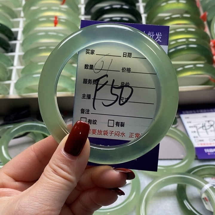 蛇纹石玉手镯未镶嵌家**睦