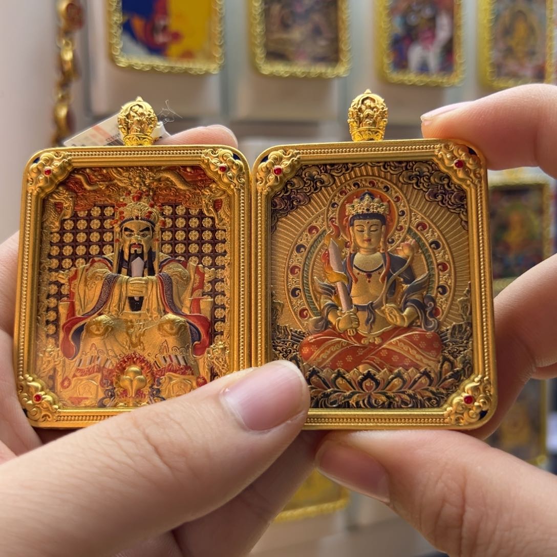 吊坠壹***叼定制定制一步到位唐卡