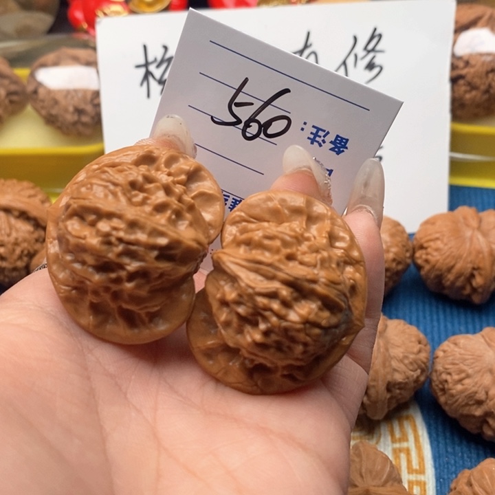 文玩核桃把件560号41大耳朵图图