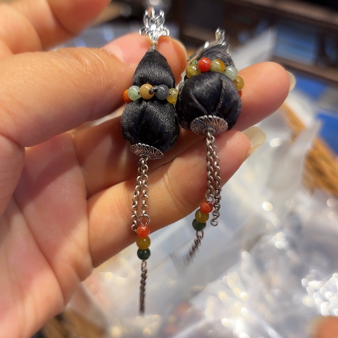 翡翠未镶嵌颈饰原创