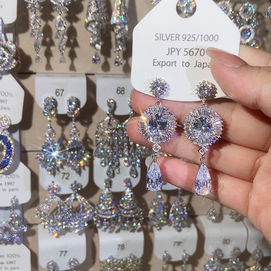 铜合金锆石925银