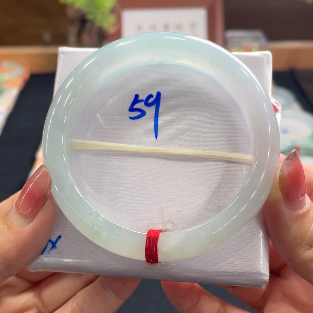 翡翠手镯未镶嵌59天然A货