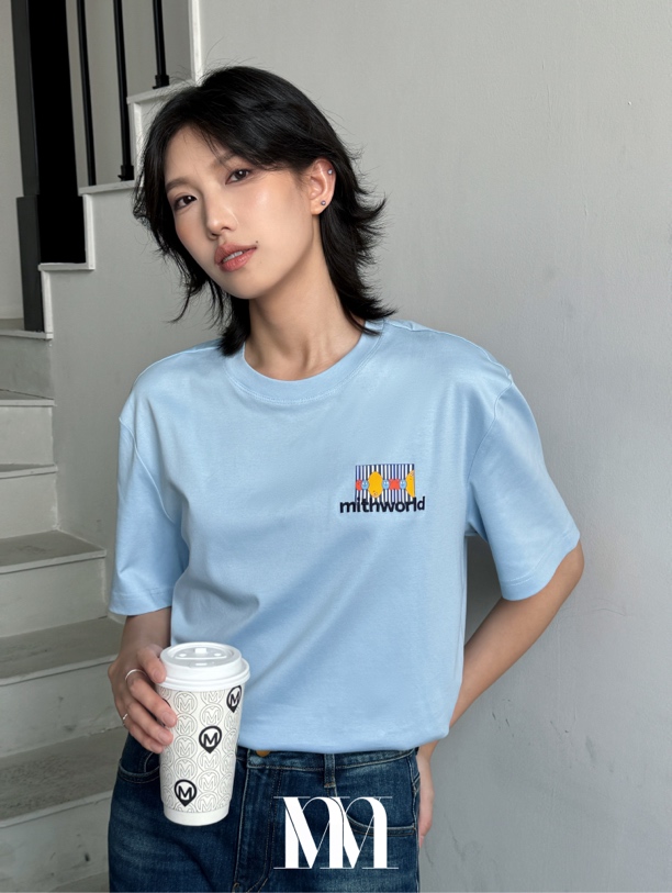 mithworld / 沵媞 趣味印花T恤