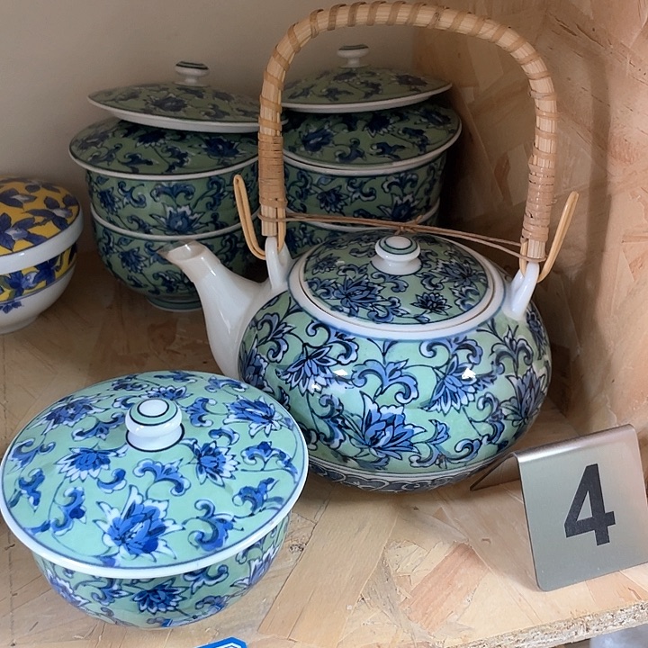瓷片022 一人直播，看品直播间说序号