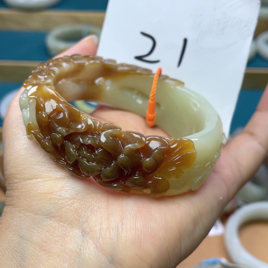 未镶嵌手镯和田玉圈口58