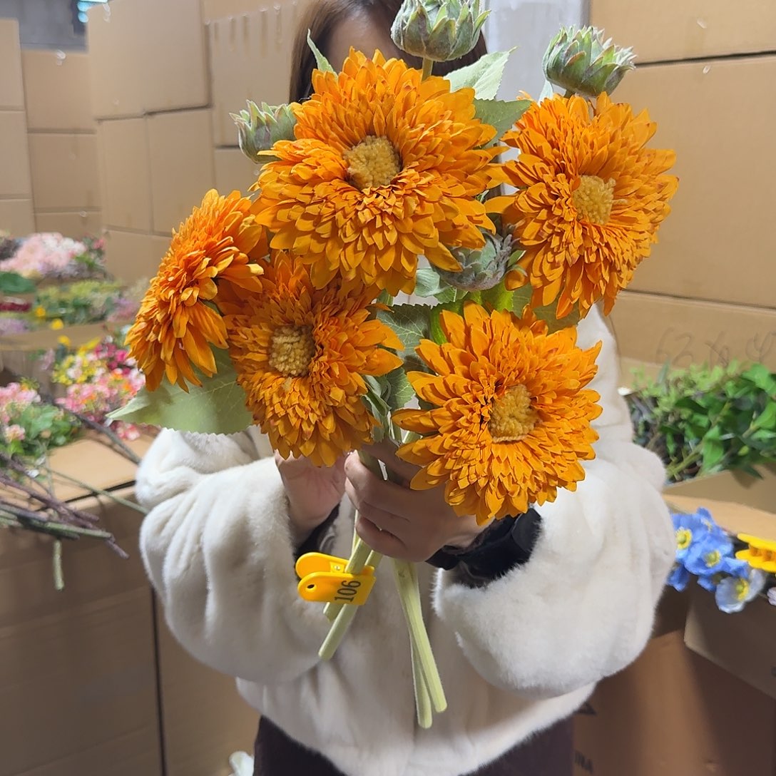 106号「闪购」仿真花，公主请下单