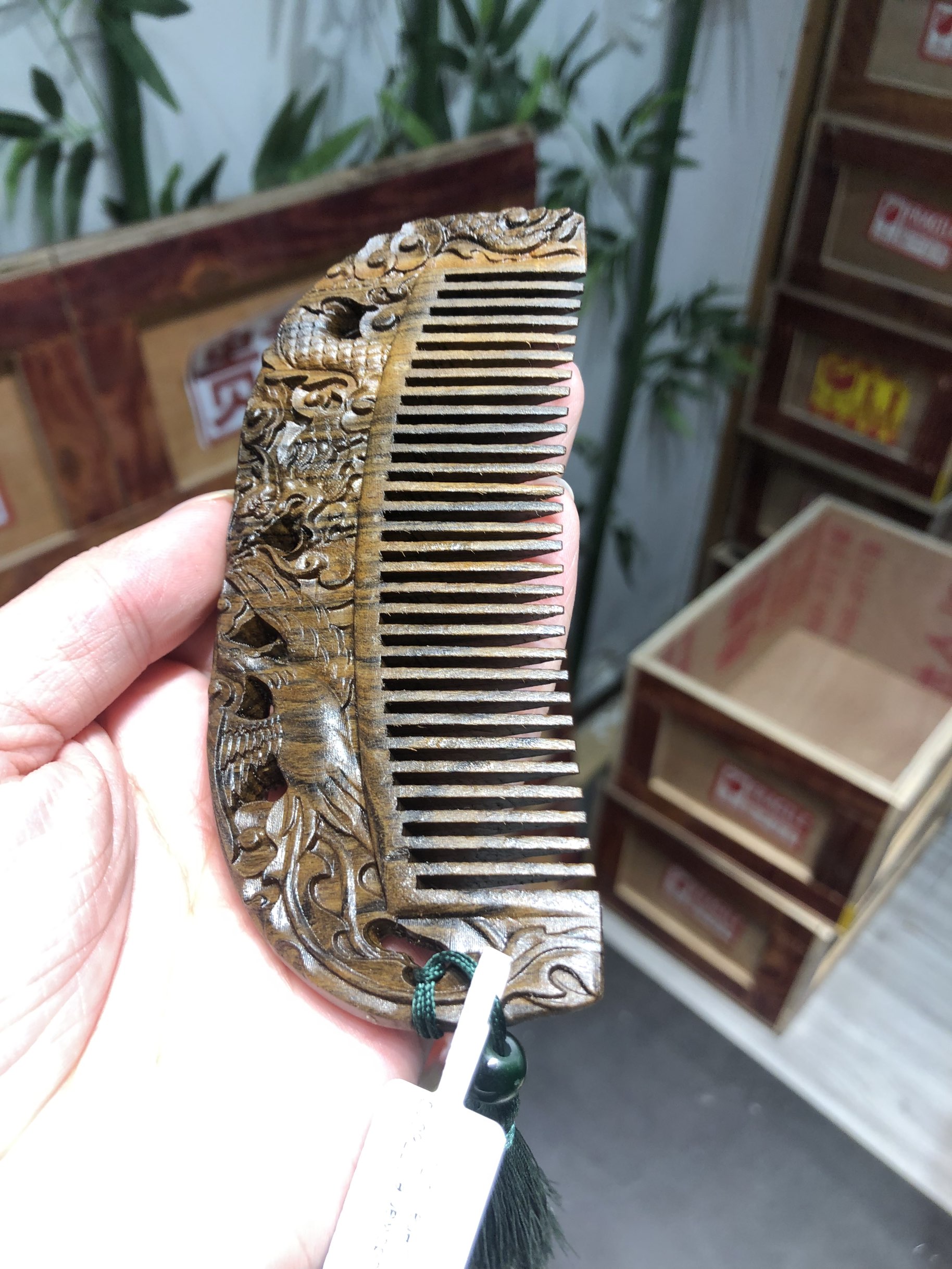 精品木制把件S1279-1