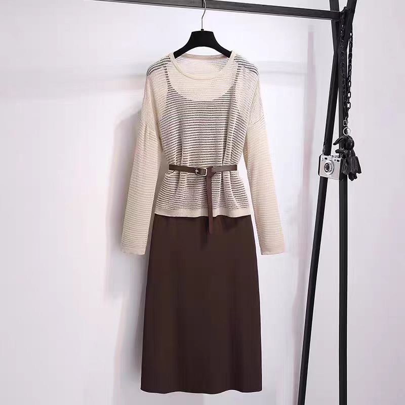 休闲风静奢风法式通勤时尚套装气质muji风清凉感