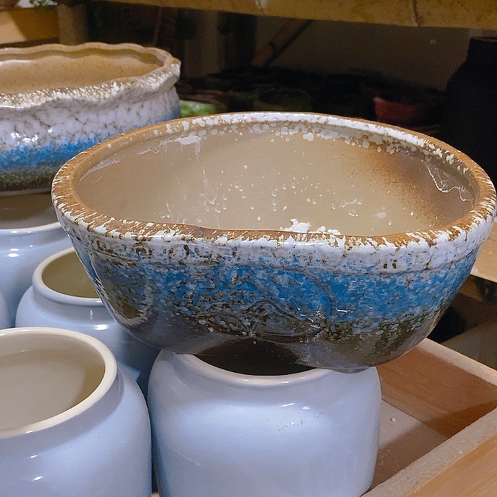 紫砂花盆早6:30放漏福利花盆有孔