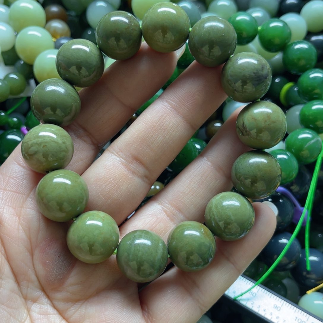 和田玉手链未镶嵌