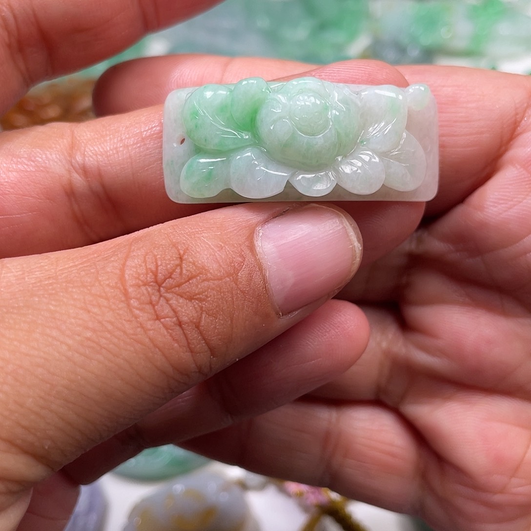 颈饰未镶嵌翡翠翡玉缘翡翠