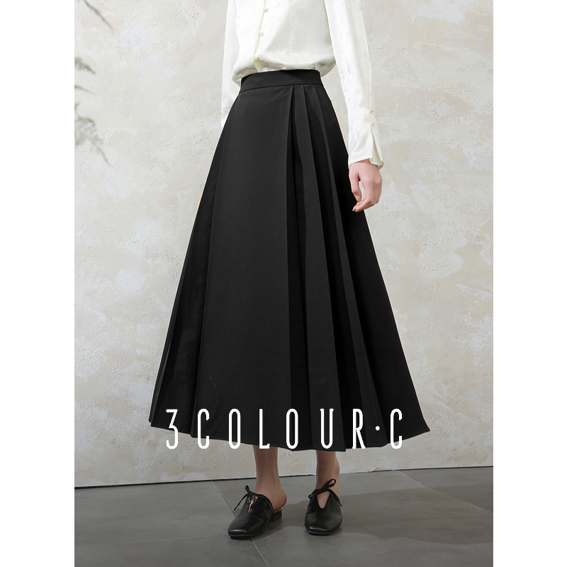 【可可专属】三彩【黛影流芳】2025春季新款新中式改良马面裙dbc