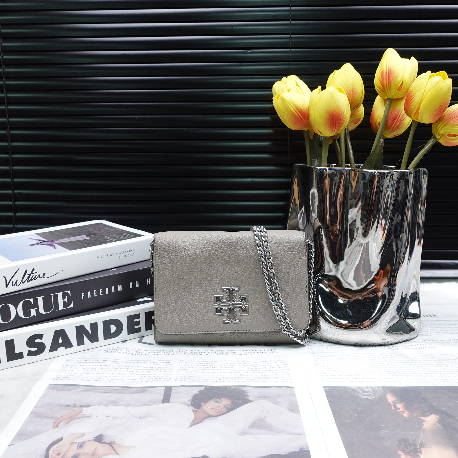 95新 TORY BURCH/汤丽柏琦 单肩包/T_ZY0000  T10325920