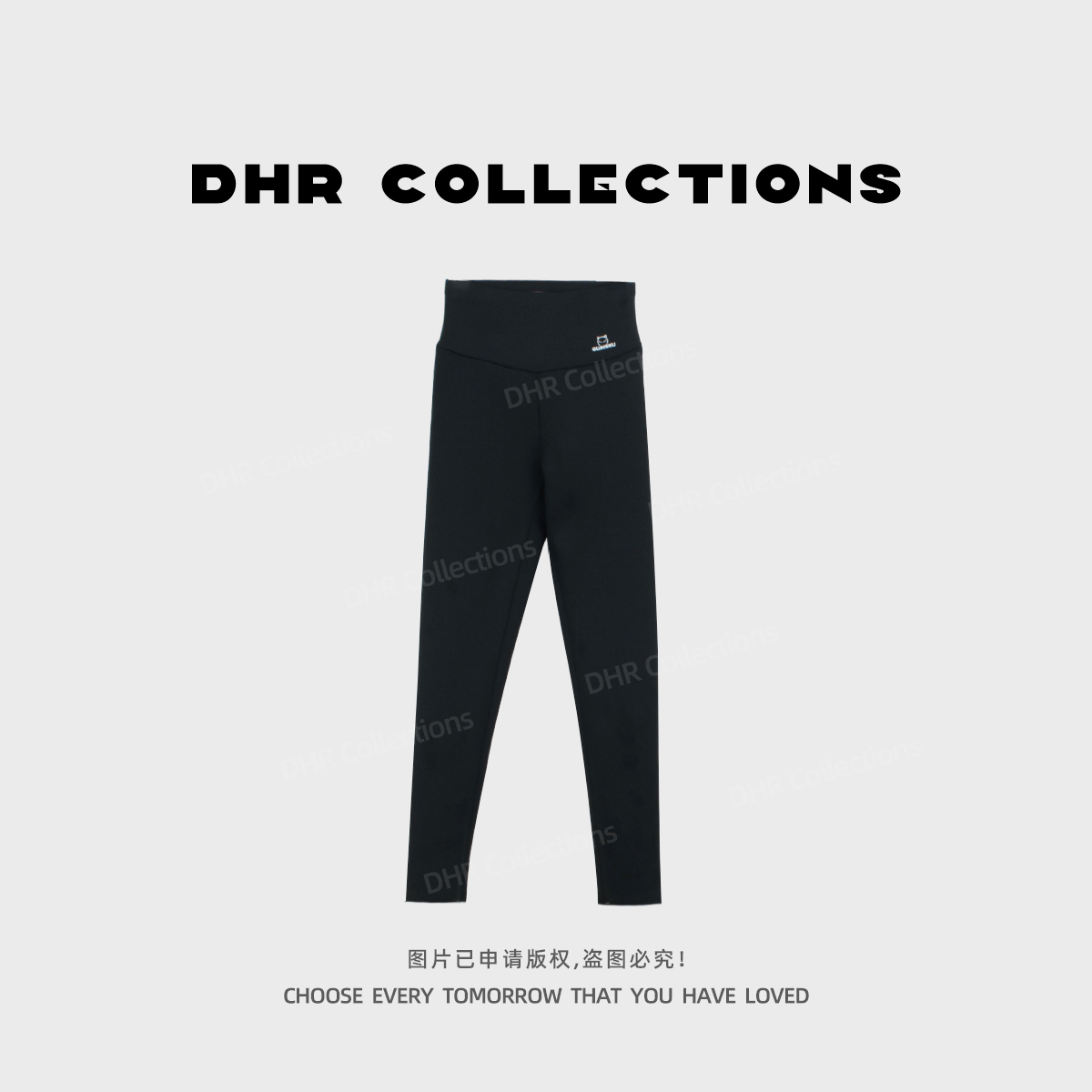 豆豆11【鲨鱼裤】加绒加厚保暖中腰不卷边芭比裤提臀显瘦-DK1029