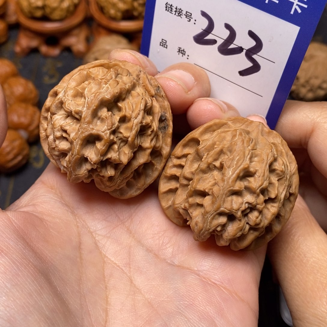 文玩核桃把件用****6苹果园全品39。 223