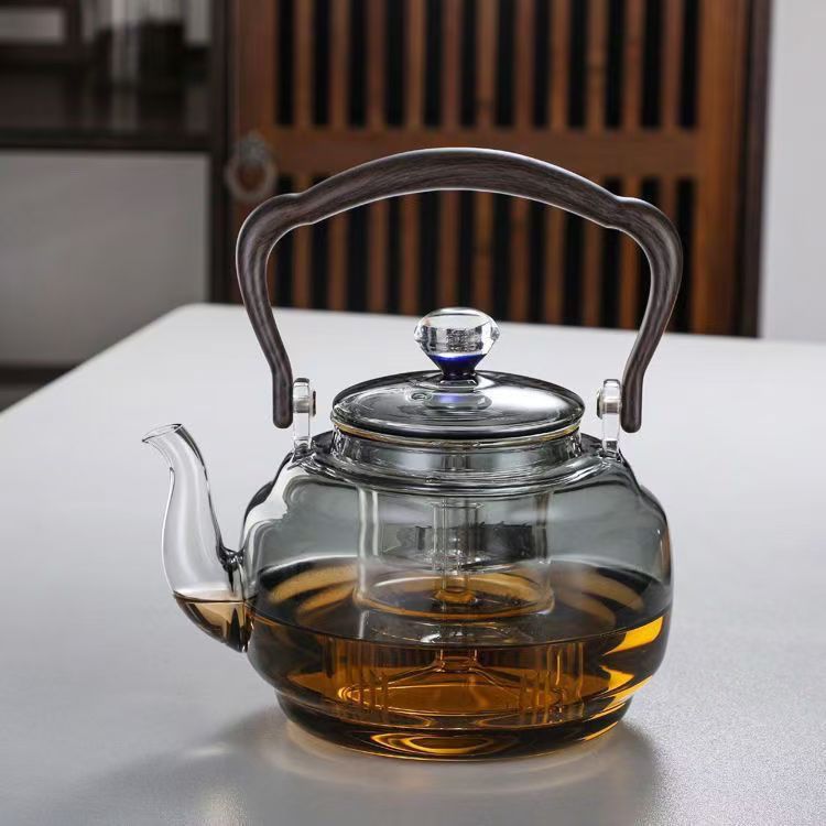 大容量耐高温玻璃茶壶蒸煮一体泡茶电陶炉耐高温耐热玻璃煮茶壶