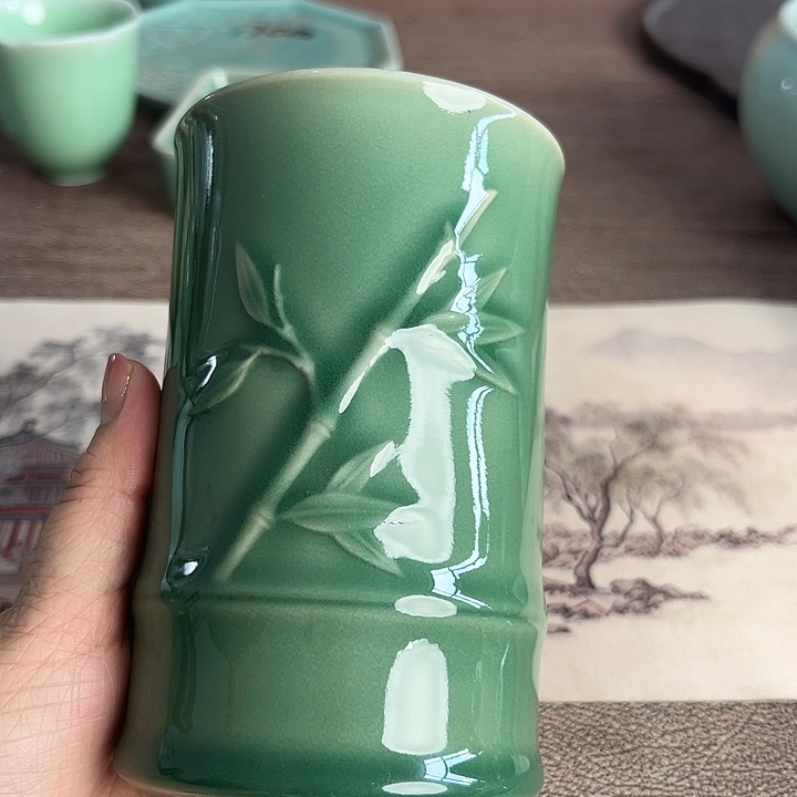 小米茶器龙泉青瓷