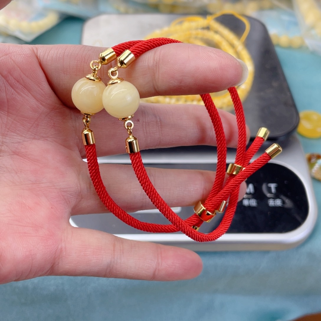 蜜蜡裸石未镶嵌蜜蜡 多样性发其一