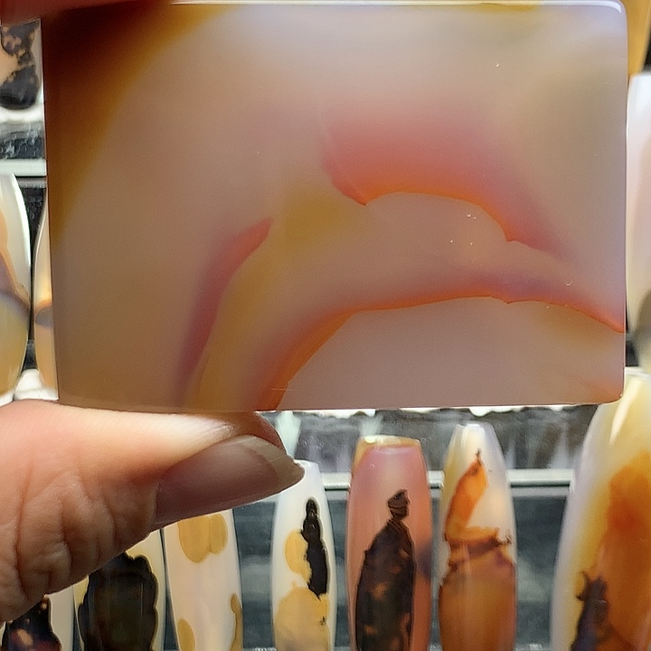 玛瑙/玉髓颈饰未镶嵌088