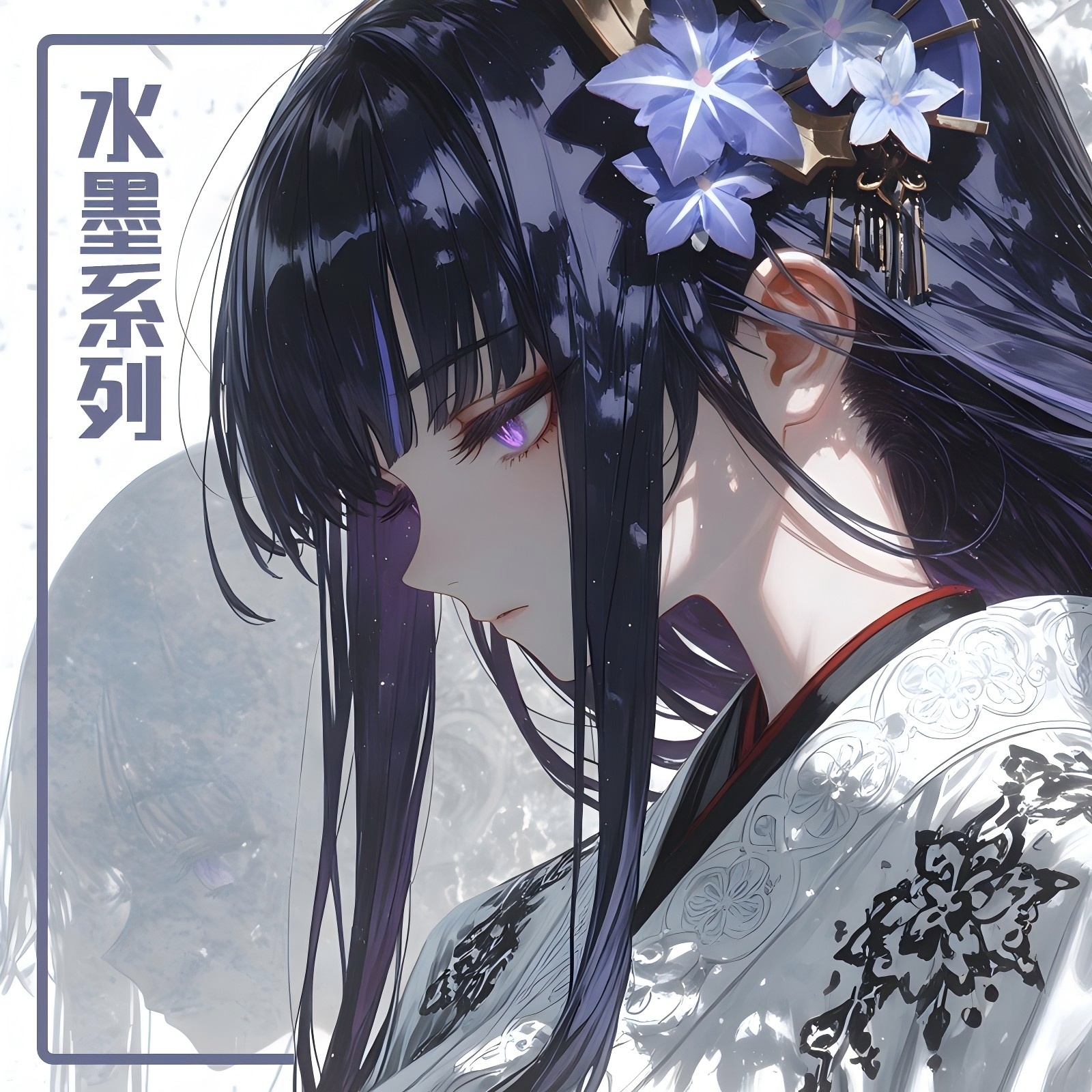 《原神》墨鸦系列工艺精美亚克力二创卡砖冰箱贴12cm*8.5cm*1.1cm