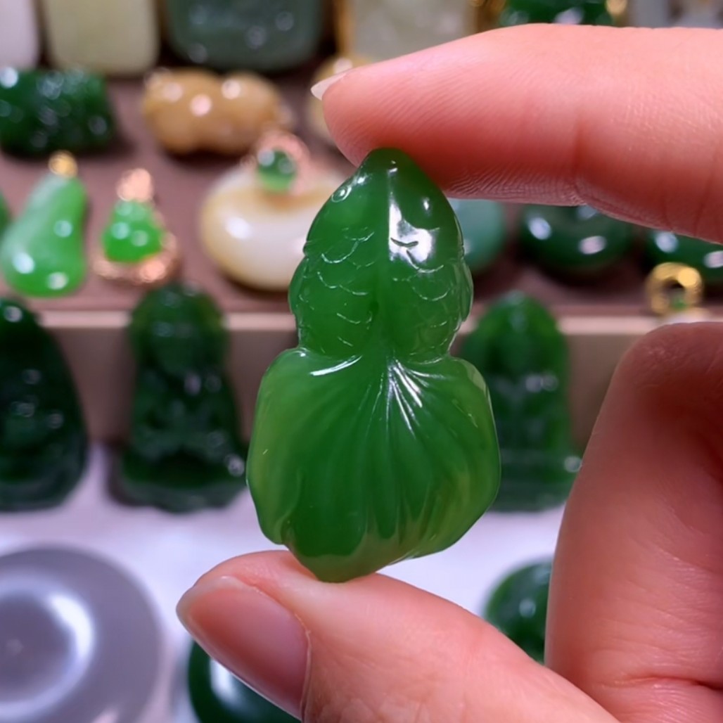 和田玉挂件未镶嵌