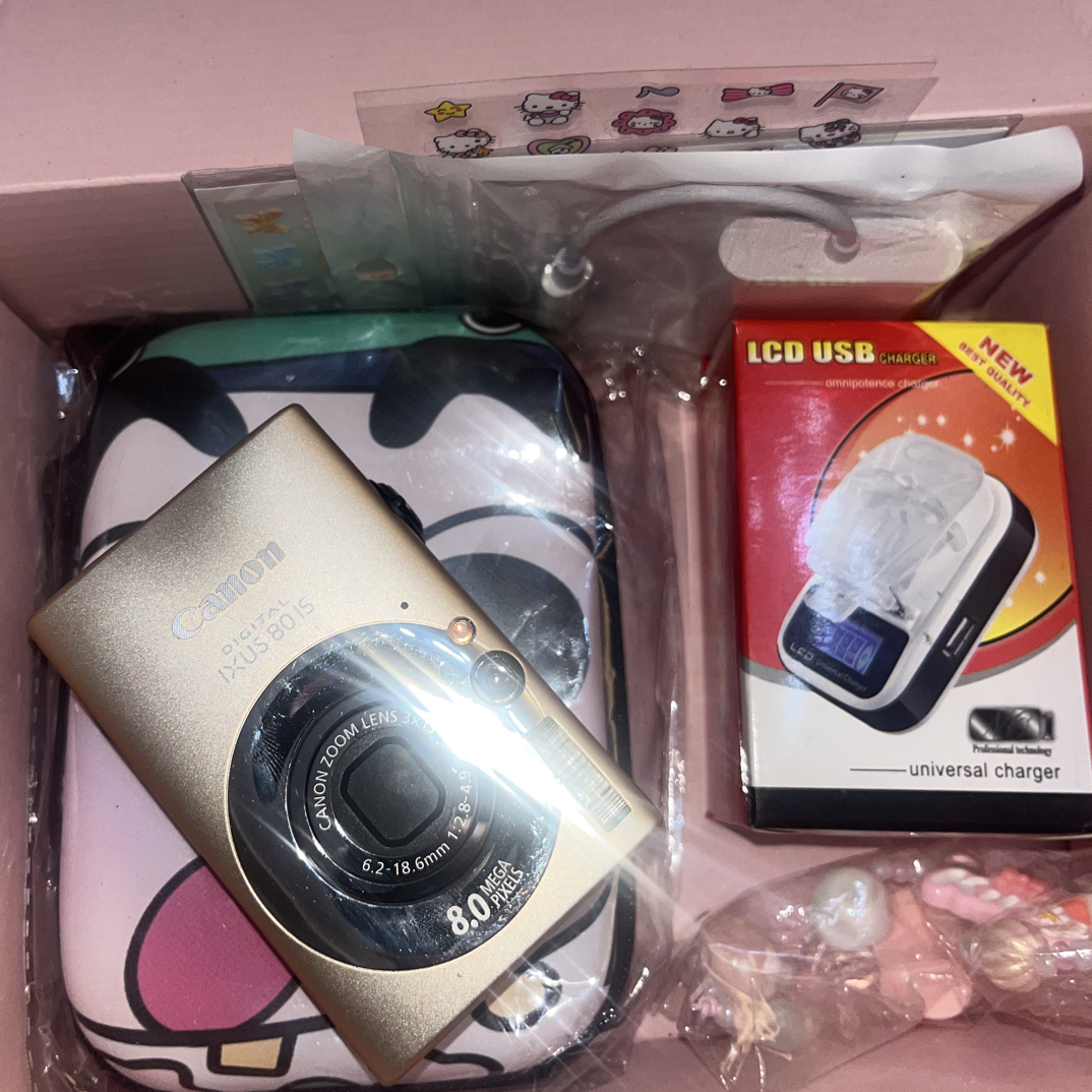 9新 佳能 IXUS80 奶油肌冷白皮