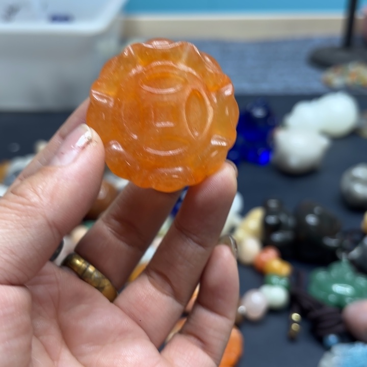 石英岩玉合金颈饰