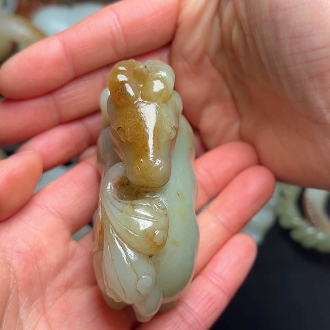 和田玉挂件未镶嵌