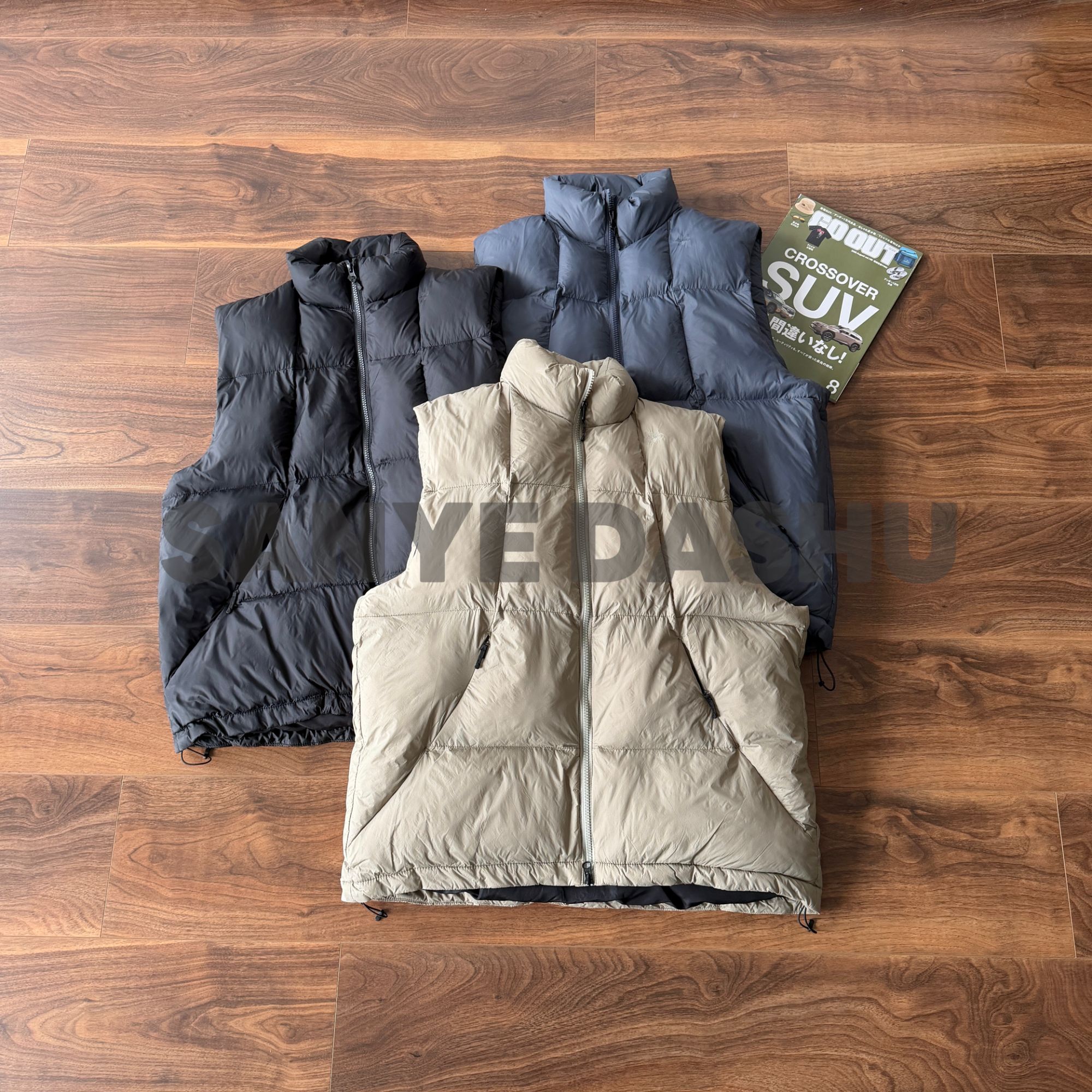 【GDW/轻量保暖马甲】户外山系机能风保暖棉马甲防泼水-24305